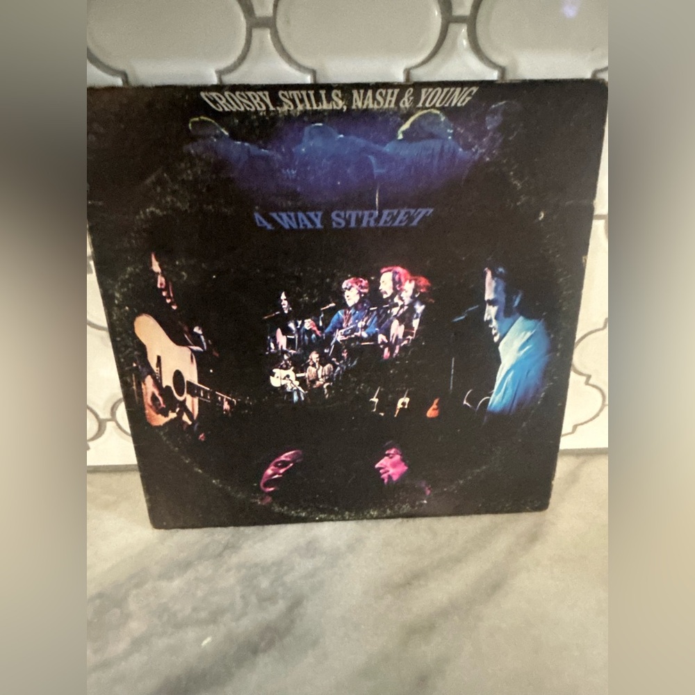 CROSBY, STILLS, NASH & YOUNG 4 Way Street 1971 SD2902 Vinyl 2xLP Vintage Record